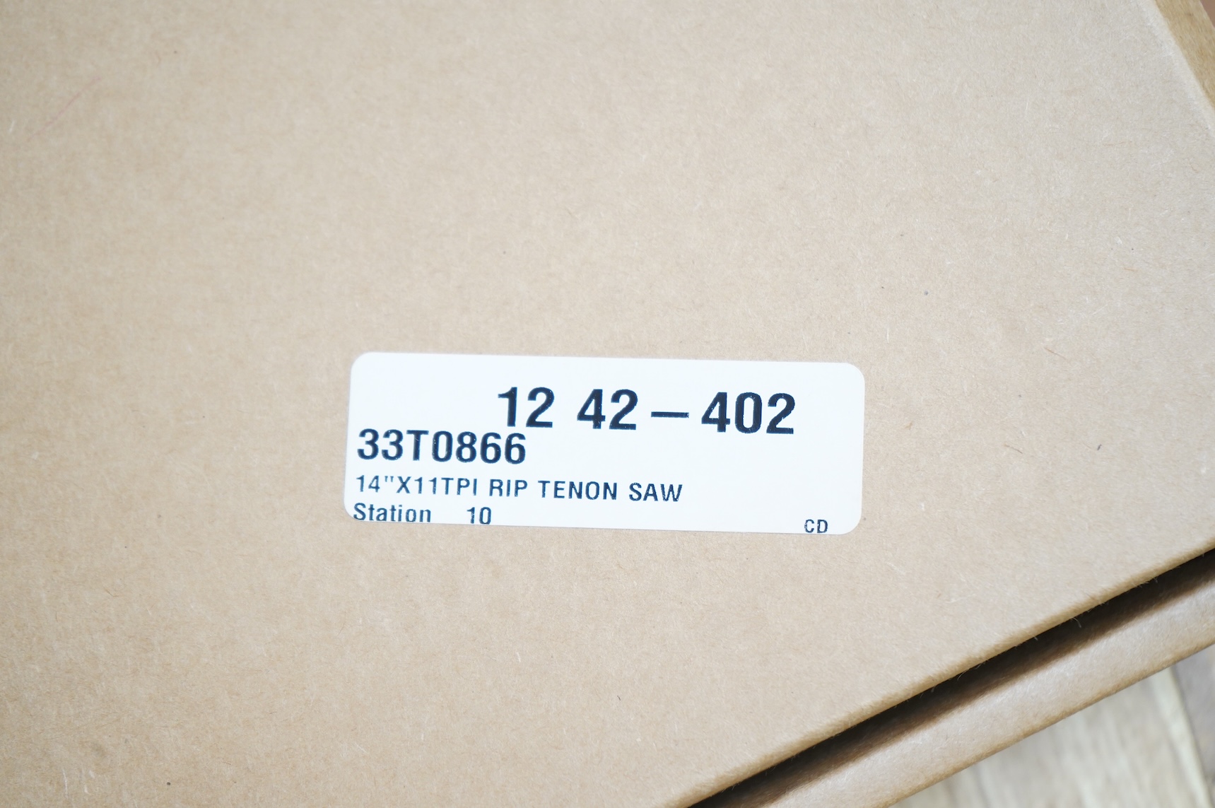 A boxed U.S. Wenzloff & Sons handmade large tenon saw (33T0866)